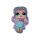Omkeerbare LOL Surprise Doll speelkussen voor meisjes - twee-in-één kussen - lichtpaars-roze