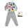 Lange dunne katoenen kinderpyjama - Mickey Mouse - Jersey - grijs - 116