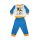 Lange dunne katoenen baby pyjama - Mickey Mouse - One fly guy print - Jersey - middelblauw - 92