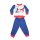 Lange dunne katoenen baby pyjama - Mickey Mouse - Jersey - donkerblauw - 80