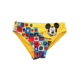 Babybadpak voor kleine jongens - Mickey Mouse - geel - 98