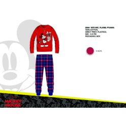   Winter thick cotton children's pajamas - flannel pajamas - Disney Mickey Mouse - red - 98