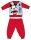 Disney Mickey Mouse winter dikke baby pyjama - katoenen flanellen pyjama - rood - 80