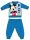 Disney Mickey Mouse winter dikke baby pyjama - katoenen flanellen pyjama - lichtblauw - 92