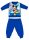 Disney Mickey Mouse baby fleece pyjama - winter dikke pyjama - middelblauw - 80