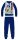 Disney Mickey Mouse winter dikke kinderpyjama - katoenen flanellen pyjama - donkerblauw - 98
