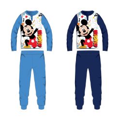   Disney Mickey Mouse katoenen jersey kinderpyjama - donkerblauw - 110