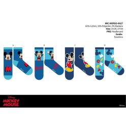   Disney Mickey Mouse kinder katoenen normale sokken - 4 paar/pak