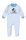 Disney Mickey Mouse baby velour romper - lichtblauw - voor baby's van 0-1 maand