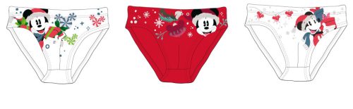 Disney Mickey Mouse kerst jongens ondergoed - 3-delige katoenen ondergoed