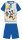 Disney Mickey Mouse zomer korte mouw kinderpyjama - katoenen jersey pyjama - middelblauw - 110
