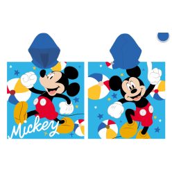 Disney Mickey Mouse sneldrogende poncho - 55x110 cm