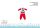 Disney Mickey Mouse baby pyjama - jersey katoenen pyjama - rood - 80