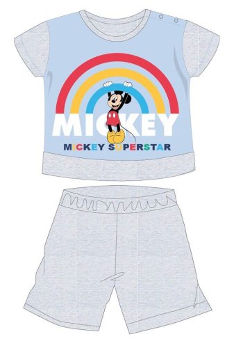 Disney Mickey Mouse zomer korte mouw baby pyjama - katoenen jersey pyjama