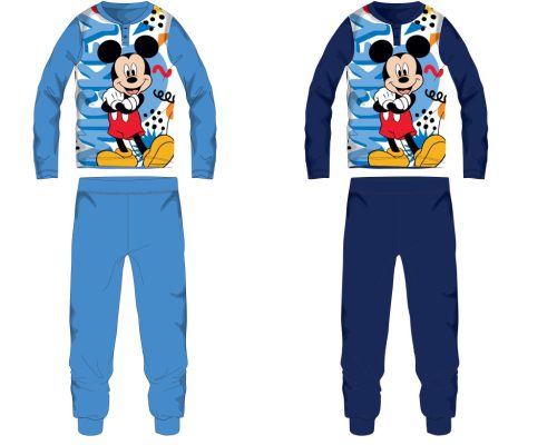 Disney Mickey Mouse jersey katoenen pyjama - lichtblauw - 110