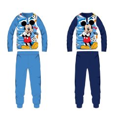   Disney Mickey Mouse jersey katoenen pyjama - lichtblauw - 122