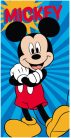 Disney Mickey Mouse heren dunne katoenen pyjama - jersey pyjama - lichtgrijs-donkerblauw