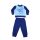 Winterse flanellen baby pyjama - Mickey Mouse - donkerblauw - 80