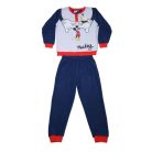 Winter fleece children's pajamas - Mickey Mouse - dark blue - 122