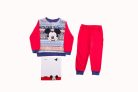 Dikke katoenen kinderpyjama - Mickey Mouse - rood - 110