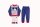 Dikke katoenen kinderpyjama - Mickey Mouse - donkerblauw - 110
