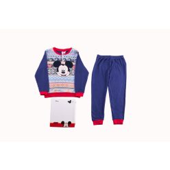   Dikke katoenen kinderpyjama - Mickey Mouse - donkerblauw - 122