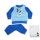 Winterse dikke katoenen baby pyjama - Mickey Mouse - the Best - middelblauw - 92
