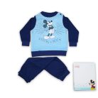 Winterse dikke katoenen baby pyjama - Mickey Mouse - the Best - donkerblauw - 86