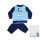 Winterse dikke katoenen baby pyjama - Mickey Mouse - the Best - donkerblauw - 86