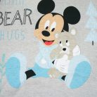 Winter dikke katoenen baby pyjama - Mickey Mouse - middelblauw - 92