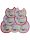 Minnie Mouse baby slabbetjes 7 stuks/pak - katoenen slabbetje - lichtroze-roze-donkerroze-roze-rood-paars-geel