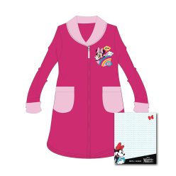 Kinderbadjas - koraal - Minnie Mouse - 110 - roze