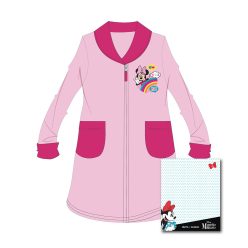 Kinderbadjas - koraal - Minnie Mouse - 110 - lichtroze
