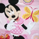 Lange dunne katoenen kinderpyjama - Minnie Mouse met vlinders - Jersey - lichtroze - 140