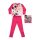 Lange dunne katoenen kinderpyjama - Minnie Mouse - met vlinders - Jersey - roze - 110