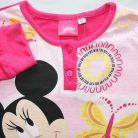Lange dunne katoenen kinderpyjama - Minnie Mouse - met vlinders - Jersey - roze - 110