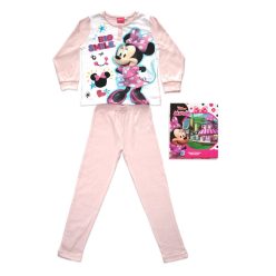   Lange dunne katoenen kinderpyjama - Minnie Mouse - Jersey - lichtroze - 110