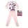 Lange dunne katoenen kinderpyjama - Minnie Mouse - Jersey - lichtroze - 98