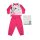 Lange dunne katoenen baby pyjama - gestippelde Minnie Mouse - Jersey - roze - 98