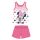 Zomerse mouwloze katoenen baby pyjama - Disney Minnie Mouse - roze - 86