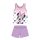 Zomerse mouwloze katoenen baby pyjama - Disney Minnie Mouse - lichtpaars - 80