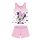 Zomerse mouwloze katoenen baby pyjama - Disney Minnie Mouse - lichtroze - 92