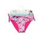 Baby badpak onderkant voor meisjes - Minnie Mouse - Met Hey cutie opdruk - roze - 80