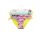Baby badpak onderkant voor meisjes - Minnie Mouse - Met Hey cutie opdruk - geel - 92
