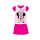 Zomer korte mouw kinderkatoenen pyjama - Disney Minnie Mouse - met Minnie opdruk - roze - 110
