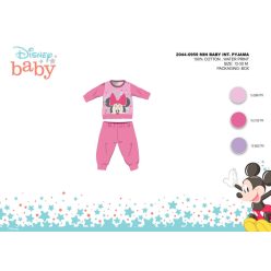   Winter katoenen interlock baby pyjama - Disney Minnie Mouse - roze - 80