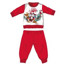   Disney Minnie Mouse winter thick Christmas baby pyjama - cotton flannel pyjama - red - 86
