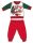 Disney Minnie Mouse winter thick Christmas baby pyjama - cotton flannel pyjama - red-green - 92