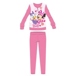   Disney Minnie Mouse winter dikke kinderpyjama - katoenen flanellen pyjama - roze - 128