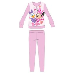   Disney Minnie Mouse winter dikke kinderpyjama - katoenen flanellen pyjama - lichtroze - 98